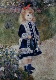 Renoir, A Girl with a Watering Can, 1876