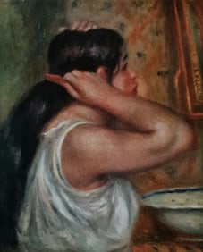 Renoir, Girl Combing her Hair, 1910