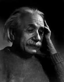 Yousuf Karsh, 1948 Albert Einstein, Photo Gravure