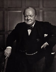 Yousuf Karsh, Winston Churchill, 1941