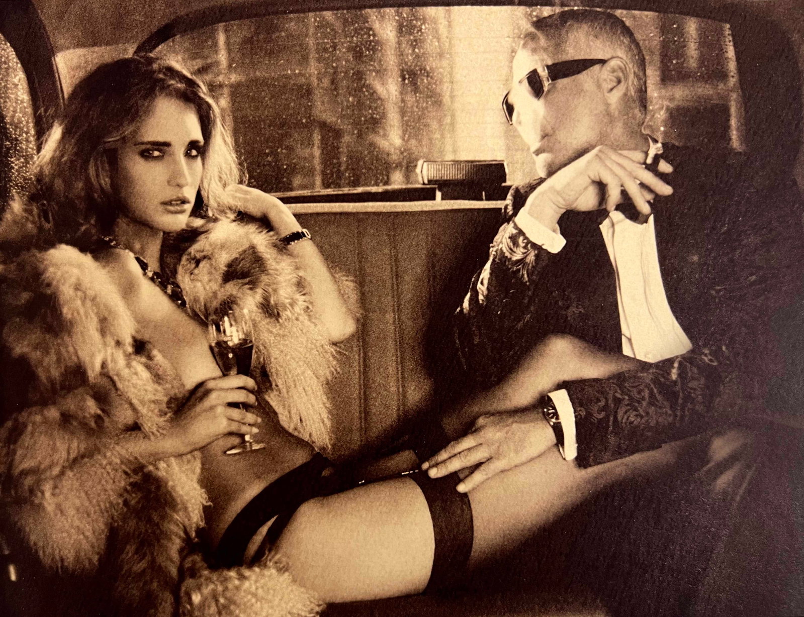 Marc Lagrange, Taxi Girl, 2010: Photographer: Marc Lagrange was a Belgian photographer known for his nude portraits of female figures. Lagrange created dream-like and fantastical narrative pictures populated by beautiful nudes that 
