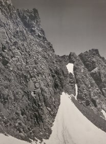 Ansel Adams, East Cliff of Michael's Minaret, Sierra Nevada, California, C. 1935