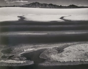Ansel Adams, Salt Flats, Near Wendover, Utah, C. 1941