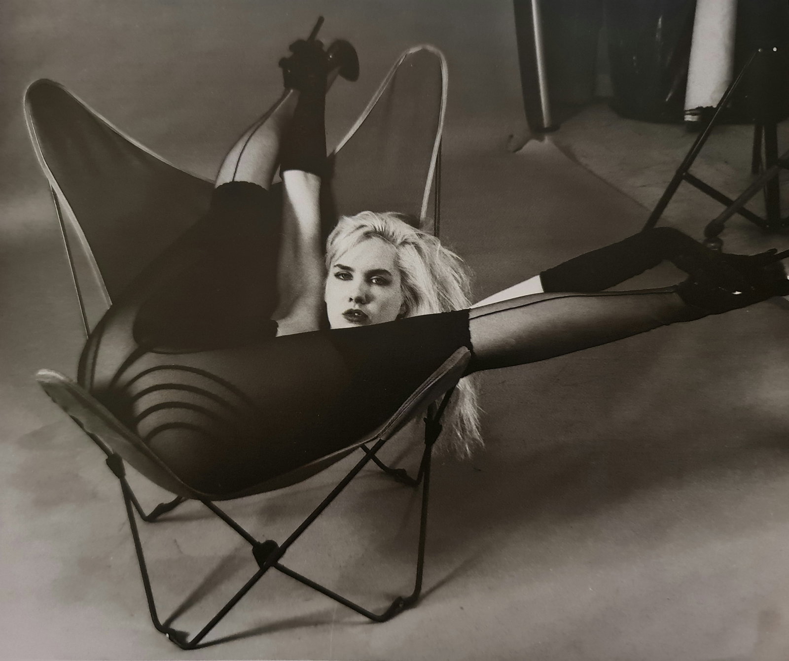 Eric Kroll, Have a seat, 1990's: Photographer: Eric Kroll - 1946 (age 75 years), Eric David Kroll is a fetish photographer, erotica historian and book editor who has lived in New York, San Francisco, and Los Angeles. Subject/Title: H