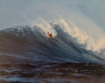Leroy Grannis, Buzzy Trent, Sunset Beach, 1969