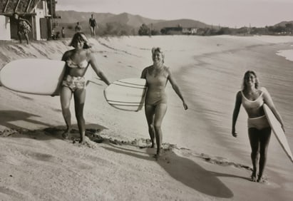 Leroy Grannis, The Calhouns, Makaha, 1962