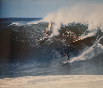 Leroy Grannis, Waimea Bay, 1966