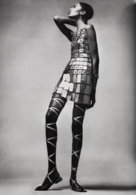 Richard Avedon, Donyale Luna, Dress by Paco Rabanne, New York studio, 1966