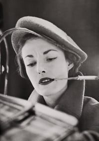 Richard Avedon, Elise Daniels, Hat by Paulette, Place Vendome, Paris, 1948