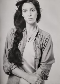 Richard Avedon, Elizabeth Avedon, New York studio, 1977