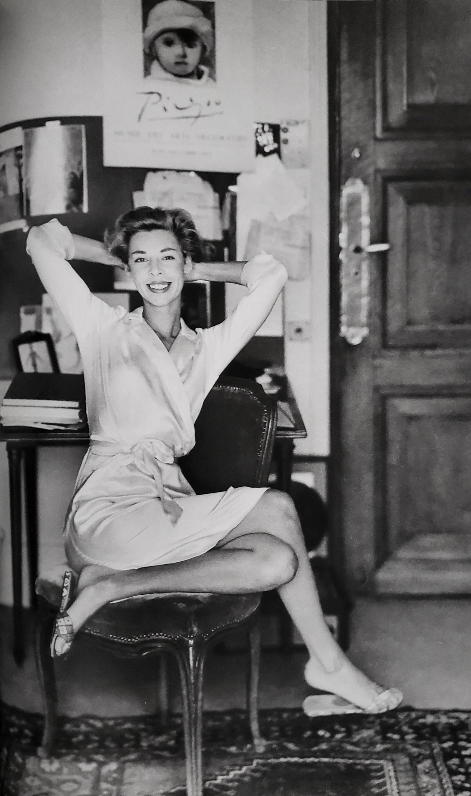 Richard Avedon, Evelyn Avedon, Apartment 60, Hotel San Regis, Paris, 1955: Photographer: Richard Avedon (American, 1923 - 2004) - internationally renowned portrait and fashion photographer, one of the most important and influential photographers during the last half of the t
