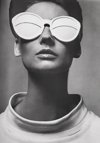 Richard Avedon, Sunglasses, Designed by Courreges, Paris studio, 1965
