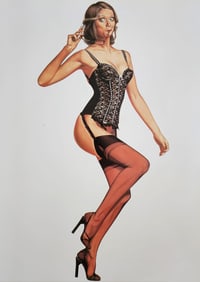 Hajime Sorayama Untitled Offset Lithograph 1985 (36)