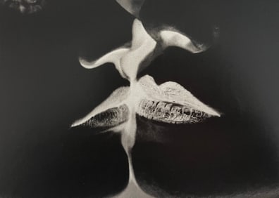 Man Ray, La Baiser (Negative Print), 1935