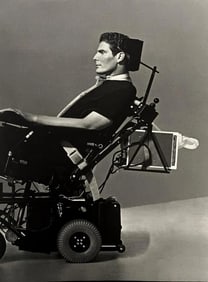 Herb Ritts, Christopher Reeve, Side View, Hollywood, 1996