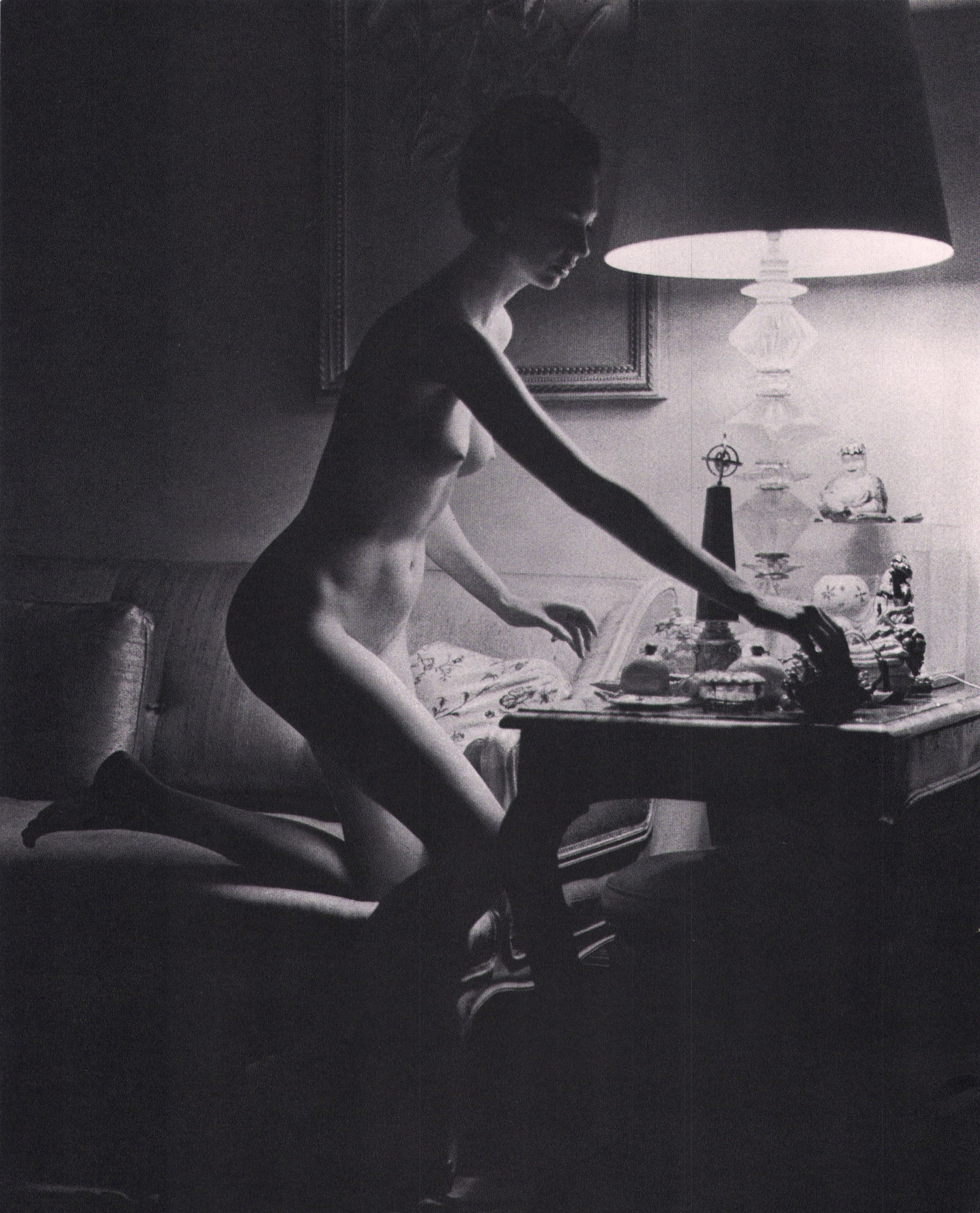 John Rawlings, Untitled - Nude, 1966: Photographer: John Rawlings (American, 1912 - 1970) - photographer from the 1930's through the 1960's, John Rawlings was a major influence on mid-century fashion photography who also brought his uniqu