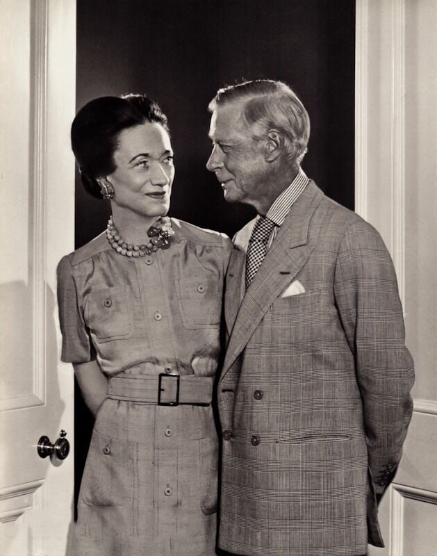 Yousuf Karsh, Duke & Duchess Of Windsor, 1971: Photographer: Yousuf Karsh(1908-2002) Year- 1983 Publisher: Little, Brown and Co.