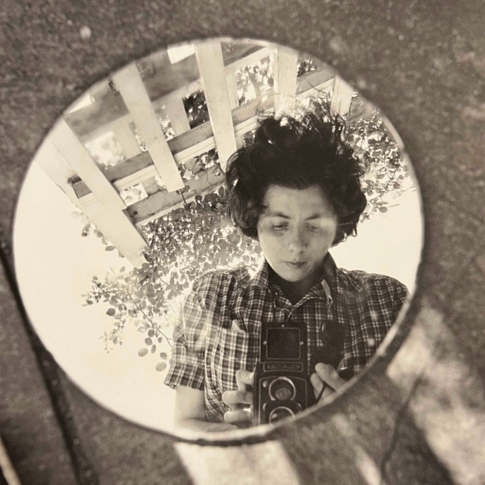 Vivian Maier, Self-Portrait, Date And Location Unknown: Photographer: Vivian Dorothy Maier, (1926-2009) was an American street photographer whose work was discovered and recognized after her death. She worked for about 40 years as a nanny, mostly in Chicag
