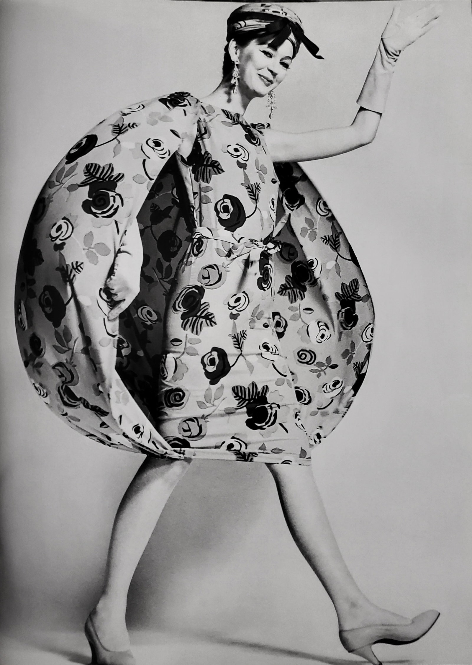 Richard Avedon, Dovima, Dress by Traina-Norell, New York studio, 1957: Photographer: Richard Avedon (American, 1923 - 2004) - internationally renowned portrait and fashion photographer, one of the most important and influential photographers during the last half of the t