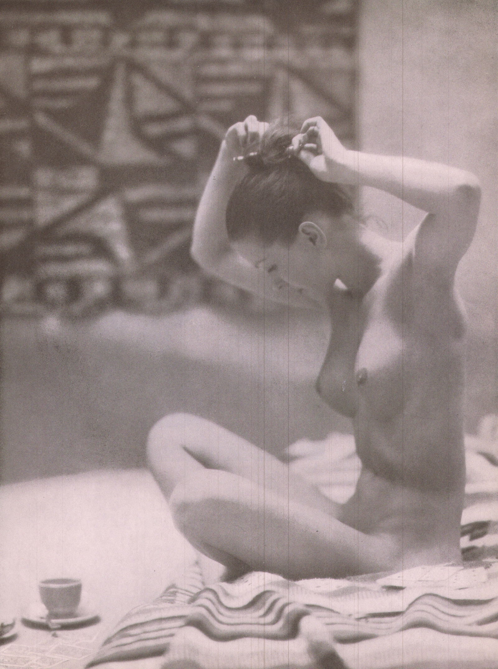 John Rawlings, '100 Studies of the Figure', -23: Photographer: John Rawlings Title/Subject: Nude Woman Type Of Print: Authentic Sheet Fed Photogravure. Date Of Print: 1951 Paper: Medium weight, matte finish Approximate Size- 9 x 7 Print Origin: New