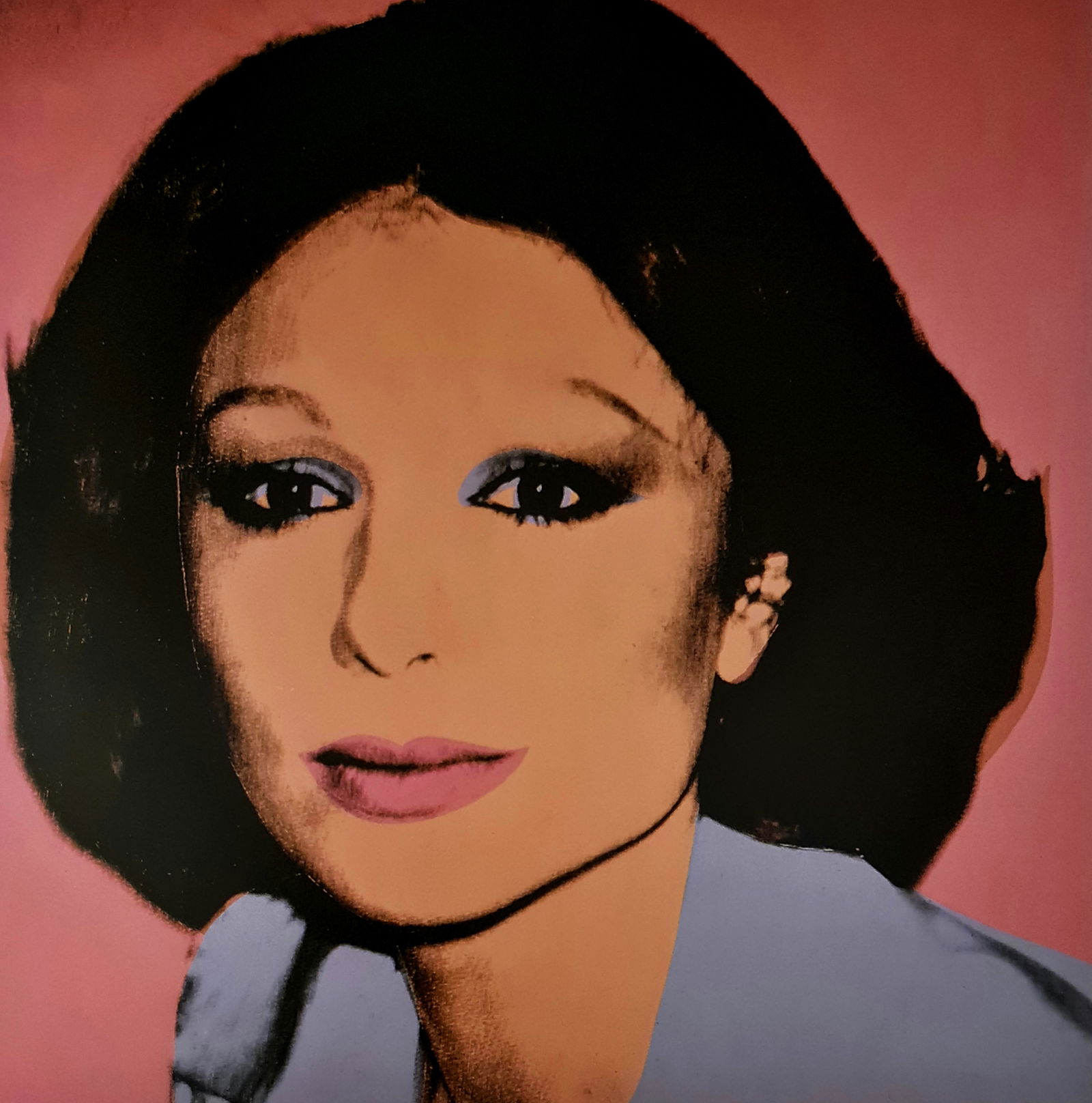 Andy Warhol, Farah Dibah Pahlavi(Empress of Iran), 1977: Photographer: Andy Warhol, born Andrew Warhola Jr.; August 6, 1928 – February 22, 1987) was an American visual artist, film director, producer, and leading figure in the pop art movement. Subject/Ti