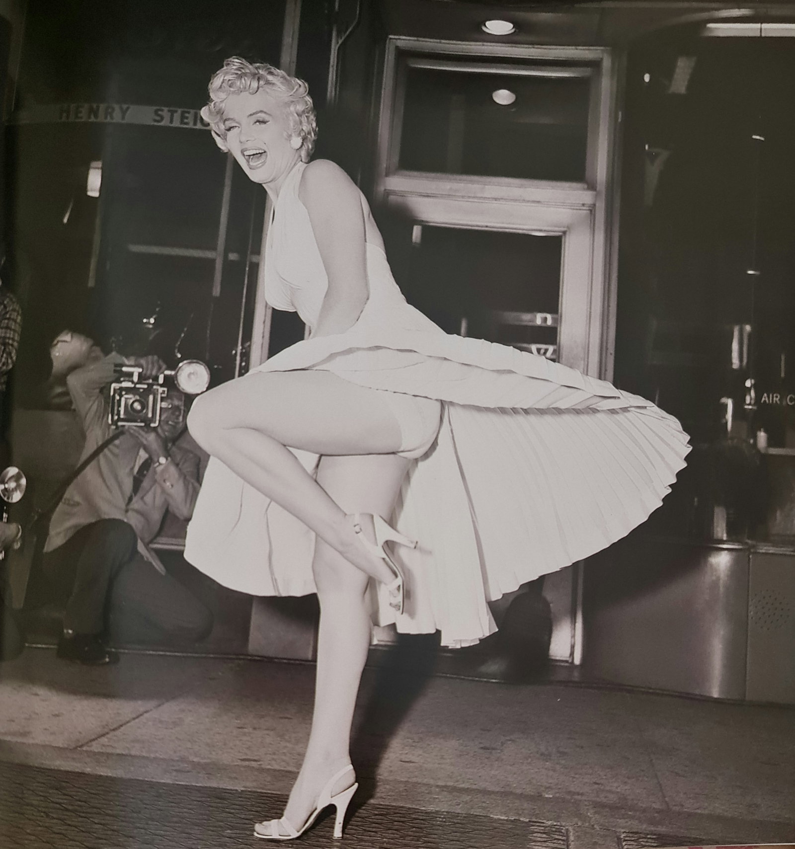 Marilyn Monroe, Famous scene from The Seven Year Itch, 1955: Photographer: Unknown Subject/Title: Marilyn Monroe, Famous scene from The Seven Year Itch Date Of Negative: 1955 Type Of Print: Sheet Fed Photogravure/Heliogravure Date Of Print: 2008 Publisher: Parr