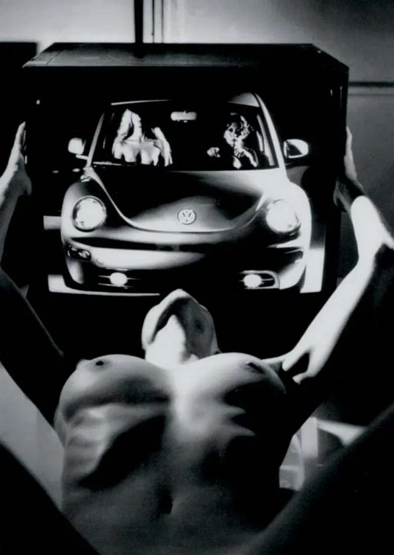 Helmut Newton - New Beetle, Milan, 1999 (1 of 1)