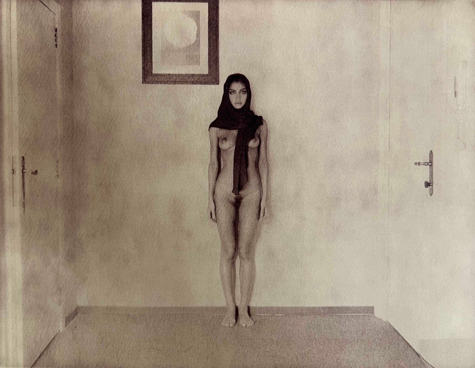 Marc Lagrange, The Veil Of Condessa II, 2013: Photographer: Marc Lagrange was a Belgian photographer known for his nude portraits of female figures. Lagrange created dream-like and fantastical narrative pictures populated by beautiful nudes that 