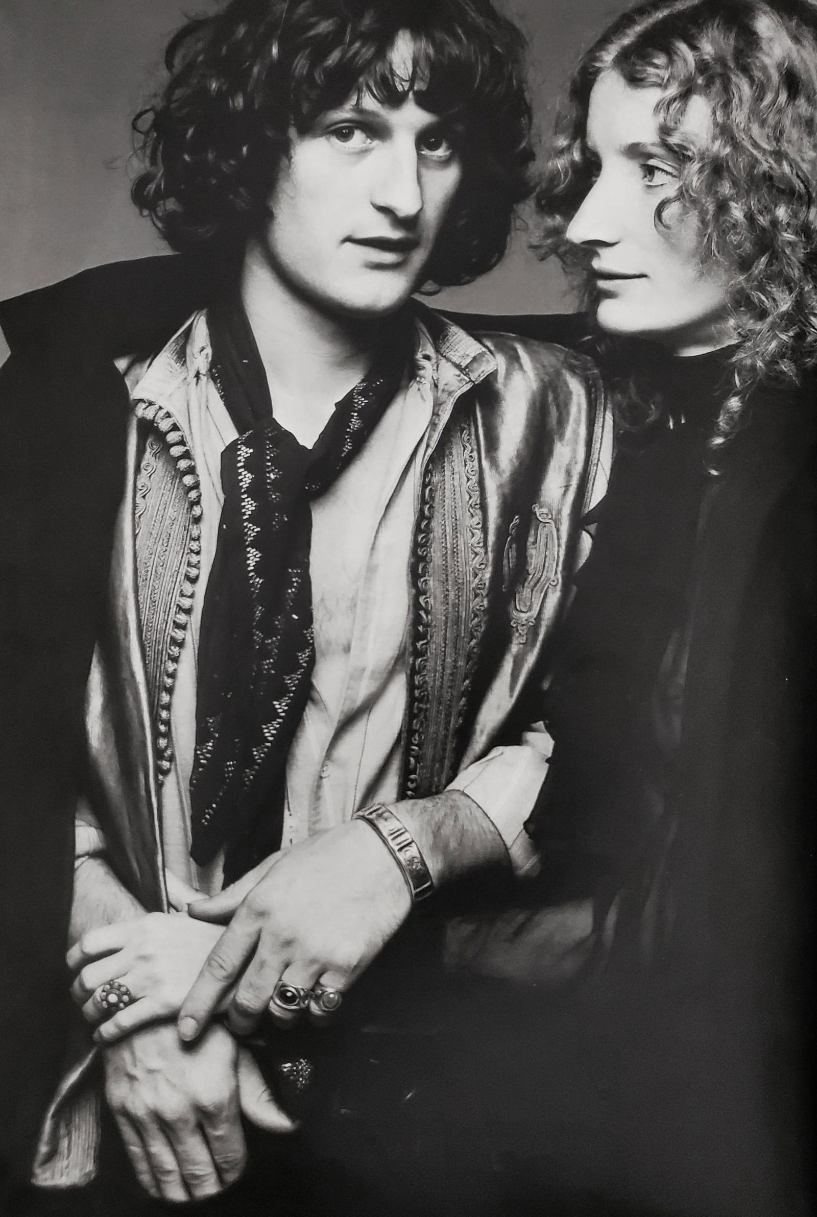 Richard Avedon, Viva and Michel Auder, New York studio, 1969: Photographer: Richard Avedon (American, 1923 - 2004) - internationally renowned portrait and fashion photographer, one of the most important and influential photographers during the last half of the t