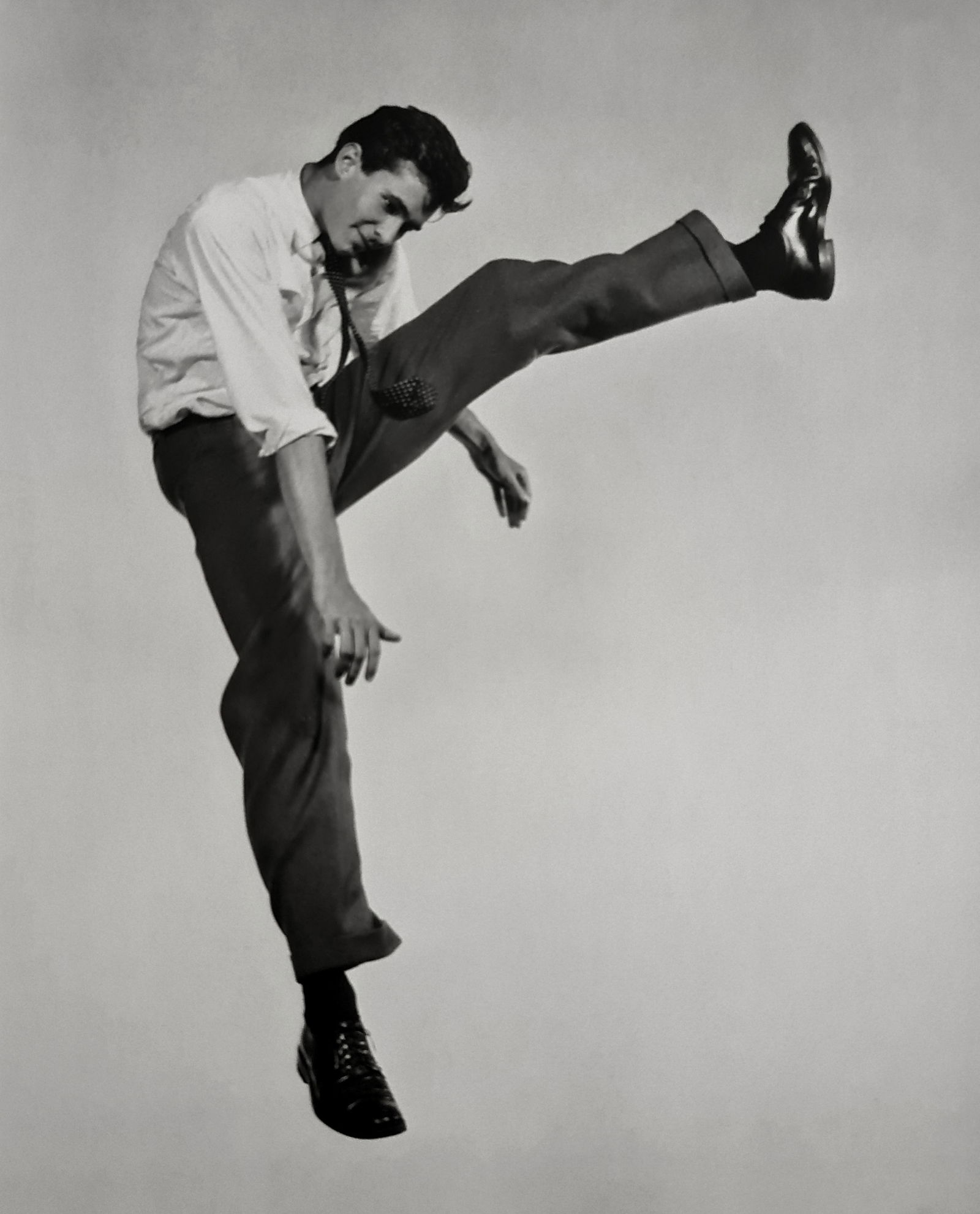 Phillipe Halsman, Anthony Perkins, 1956: Photographer: Philippe Halsman (Latvia born American, 1906 - 1979) - internationally renowned portrait and fashion photographer, one of the most important and influential photographers from the 1940's
