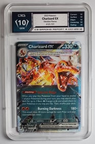 Charizard EX Obsidian Flames Gem Mint 10