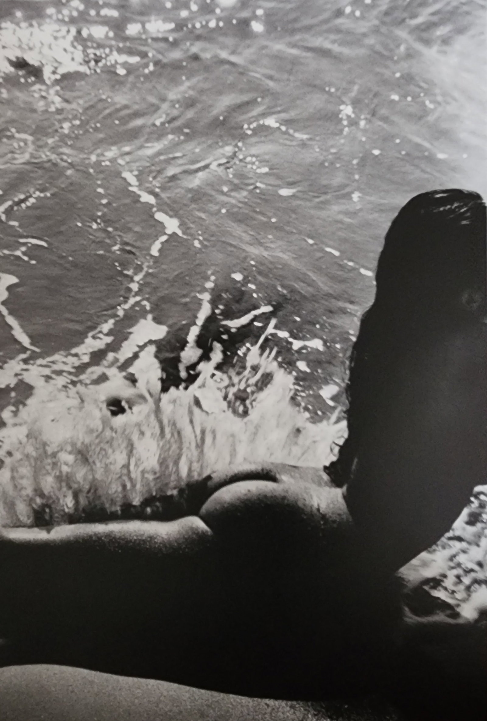 Lucien Clergue, 'Les Geantes' 1980: Photographer: Lucien Clergue (France, 1934 - 2014) - renowned French photographer with a diverse body of work, he is perhaps best known for his dynamic female nude studies in and around water which of