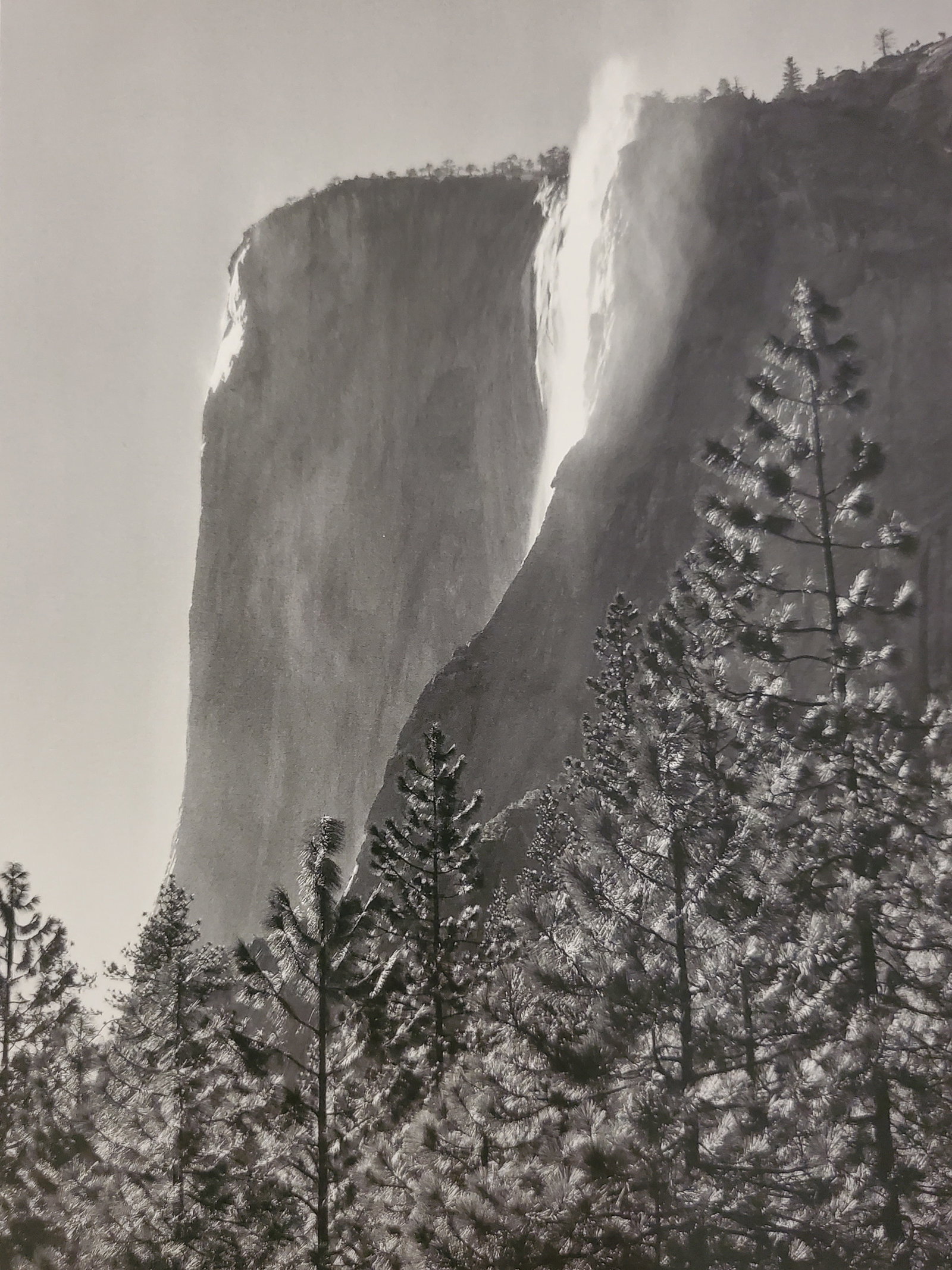 Ansel Adams, El Capitan Fall, Yosemite National Park, California, 1952: Photographer: Ansel Adams (American, 1902 - 1984) - Internationally renowned American photographer. One of the most influential artists in photographic history. Title: "El Capitan Fall, Yosemite Natio
