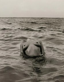 HERB RITTS, Floating Torso, St. Barthelemy, 1987