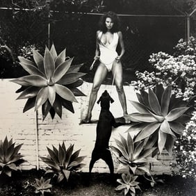 Helmut Newton, Raquel Welch, Los Angeles, 1980