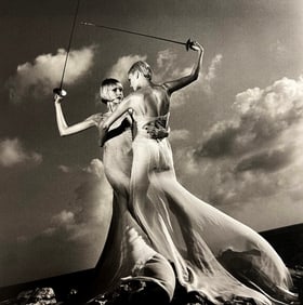 HELMUT NEWTON, AMERICAN VOGUE, MONACO, 1996