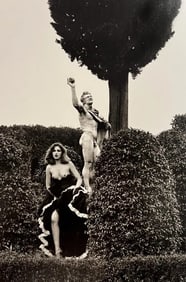 Helmut Newton, Italian Vogue, Rome, 1975