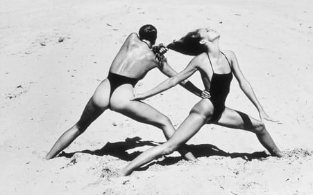 Helmut Newton, Fashion Rudi Gernreich, American Vogue, Miami, Florida, 1975