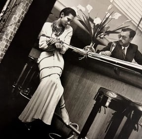 HELMUT NEWTON, TINA AND MICHAEL CHOW, BEVERLY HILLS, 1984