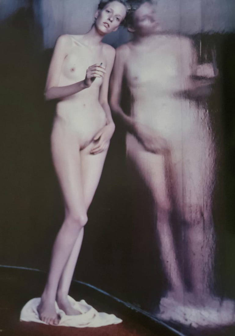 Michel Compte, Boticelli Venus in a Hotel, Los Angeles, 1997: Photographer: Michel Comte (born 19 February 1954) is a Swiss artist, filmmaker, fashion and portrait photographer. Subject/Title: Frida Kahlo Date Of Negative: 1997 Type Of Print: Sheet Fed Photograv