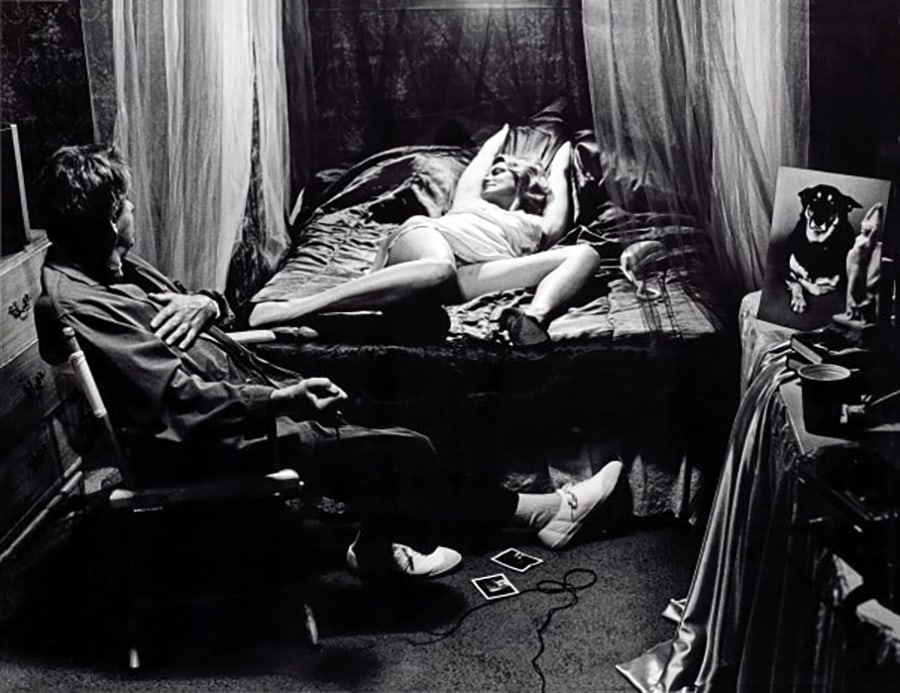 Helmut Newton, Self Portrait with Reclining Woman, Valentino Place, Hollywood 1986 (1 of 1)