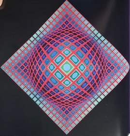 Victor Vaserely, Psychadelic patterning