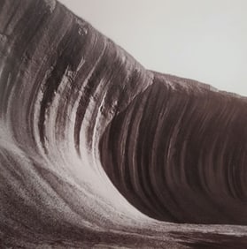 Lynn Davis, Wave Rock Hyden, Western Australia, 1991 - Limited edition of 50