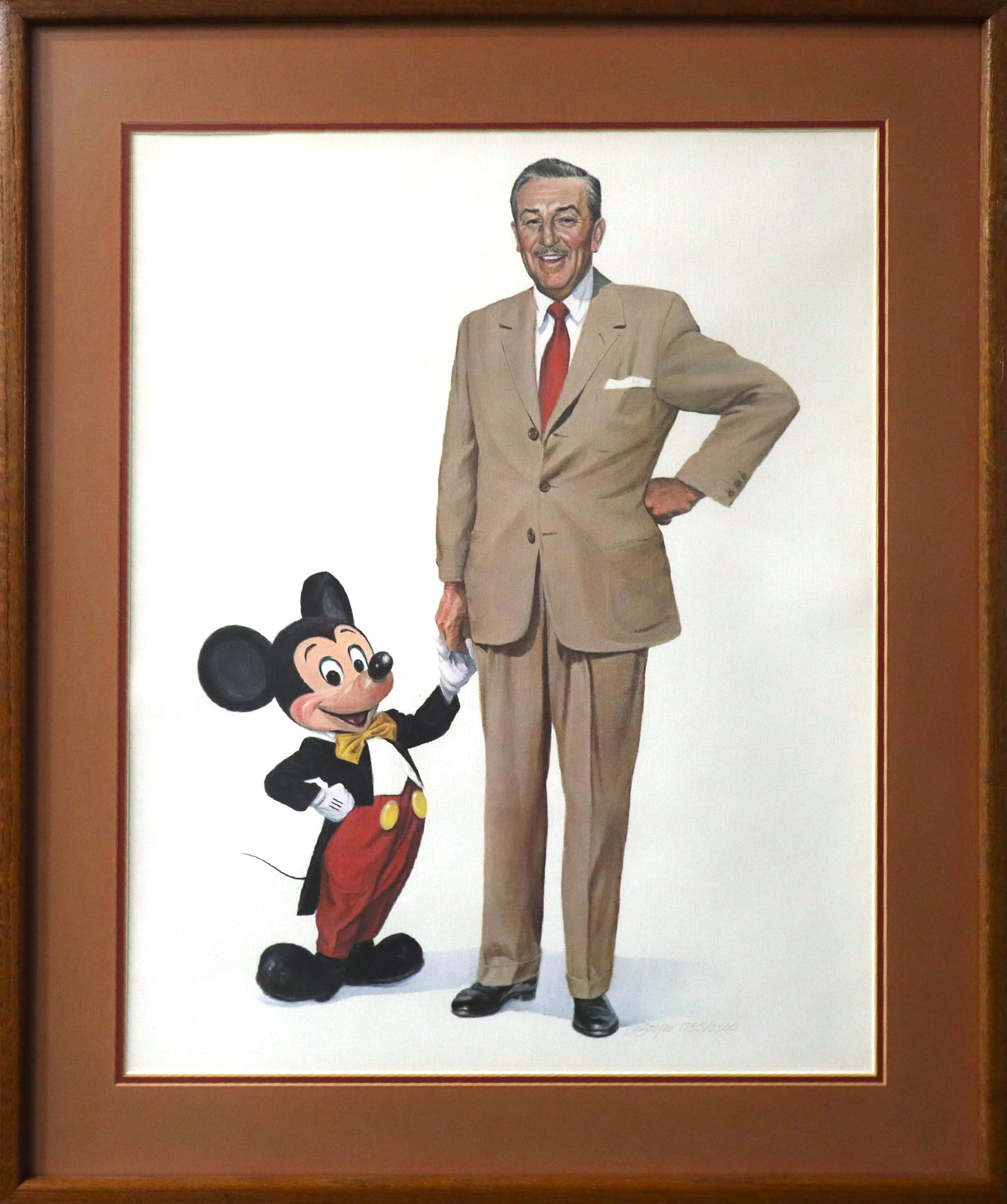 Charles Boyer, 'Partners', Signed Limited Edition Disney Lithograph, 1981 (1 of 5)