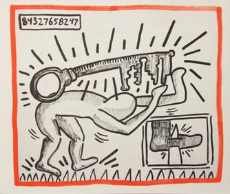 Keith Haring, 'Against all odds', Limited Edition Silk Screen, 1990 - 1