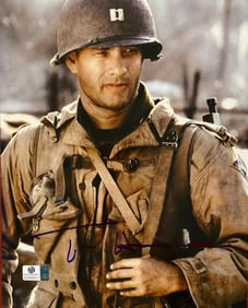 Tom Hanks, 'Saving Private Ryan', Authneticated Hand Signed Picture
