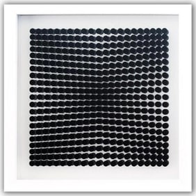 Victor Vasarely, 'Oeuvres Profondes Cinetiques', I Framed Serigraph