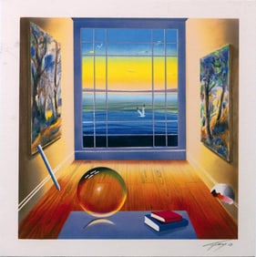 Ferjo, 'Fortune Teller', Signed Limited Edition Lithograph - Framed Artist Proof