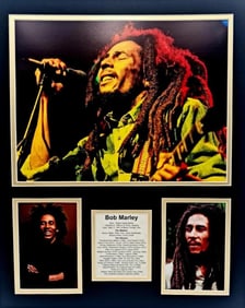 Bob Marley Trio Of Photos