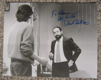 Robert De Niro, Authenticated Celebrity Autograph
